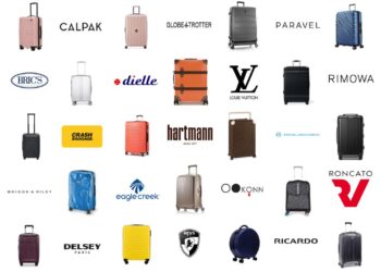 The World’s Best Luggage Brands an Logos