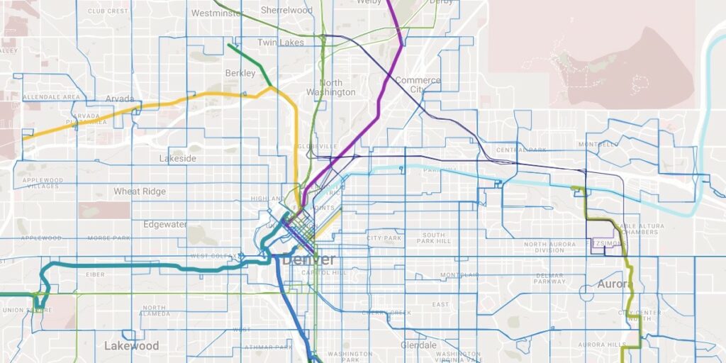 Maps - Greater Denver Transit